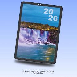 Seven Streams Planner Calendar 2026 - Digital Edition