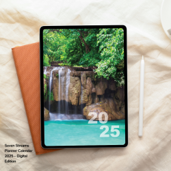 Seven Streams Planner Calendar 2025 - Digital Edition